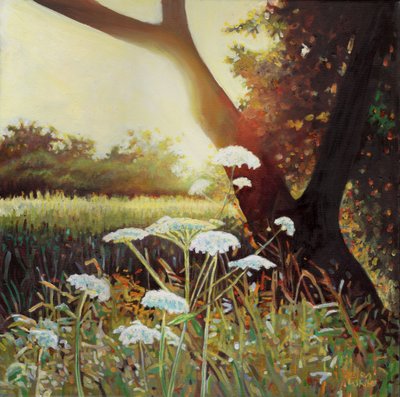 Golden hedgerow I, 2014 by Helen White